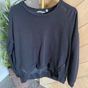 Athleta black sweater